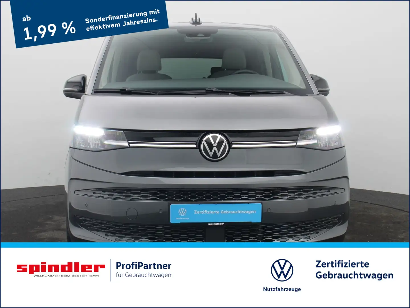 Volkswagen T7 Multivan Life DSG / Standh, Navi, AHK, RFK, LED Grau - 1