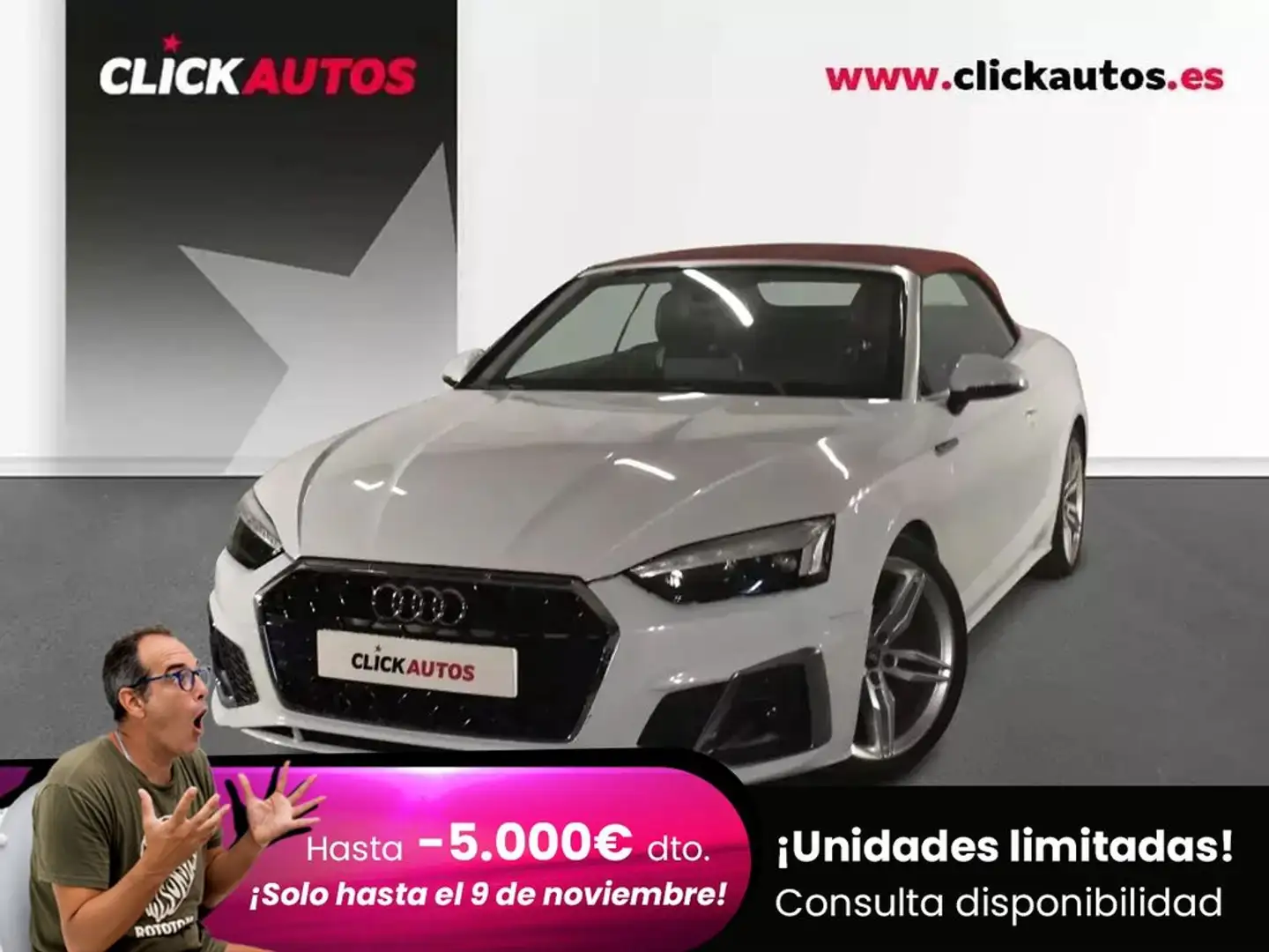 Audi A5 2.0 TDI 163CV 35 Stronic MHEV Blanco - 1