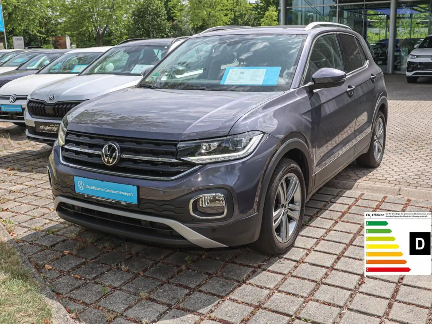 Volkswagen T-Cross Style 1.5 TSI DSG +AHK+LED+Kamera+17´ Grijs - 1