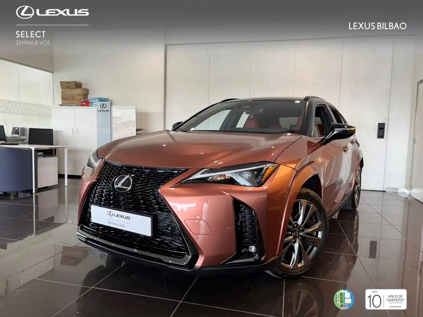 Lexus UX 300h F Sport+ Bitono 2WD Brun - 1