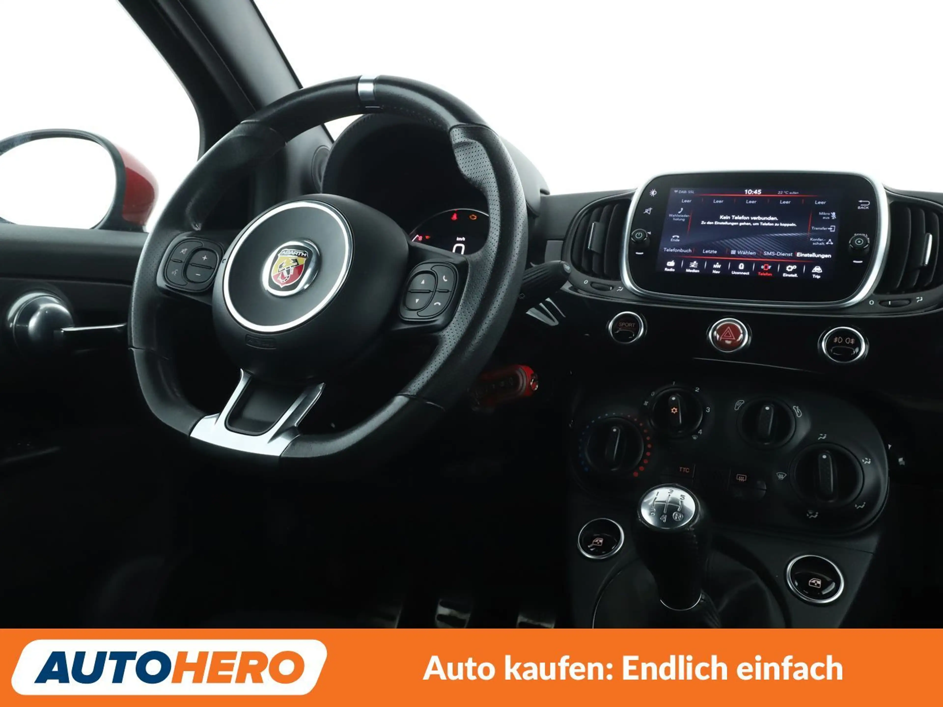 Abarth 595 1.4 Turbo *NAVI*KLIMA*ALU*DAB*TOUCH*APPLE* — photo 13