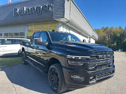 Black 2026 RAM 2500 Laramie Crew Cab 4WD Pickup Truck Four-Wheel Drive 8-Speed Automatic