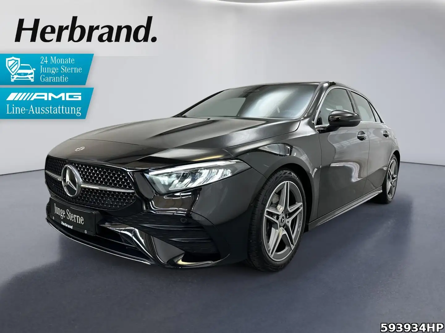 Mercedes-Benz A 200 AMG DISTRONIC Keyless-GO Rückfahrkamera < Schwarz - 1