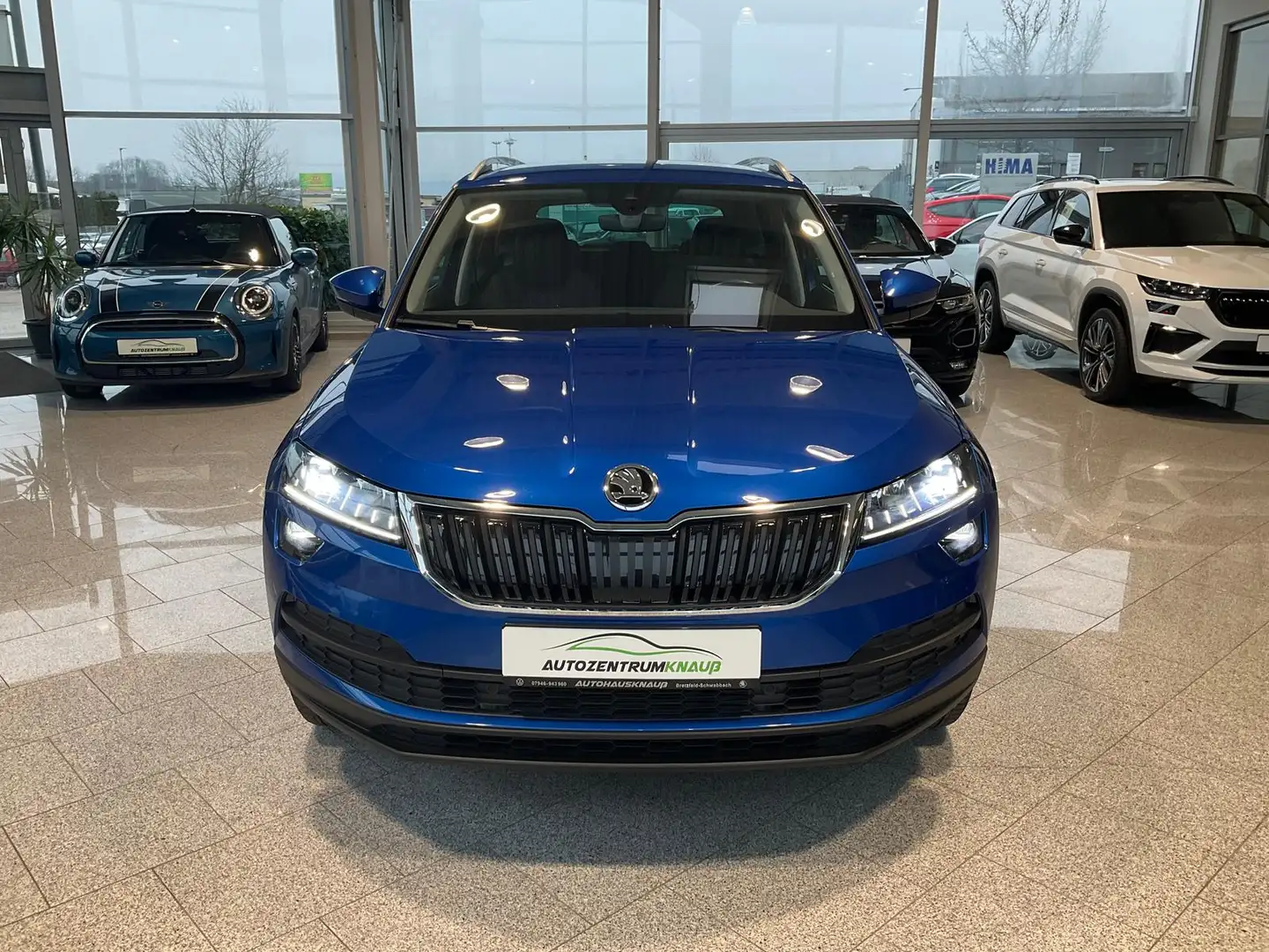 Skoda Karoq 2.0TDI Style 4x4 DSG R-Kam LED ACC VirtCockpit 4xS Blau - 2