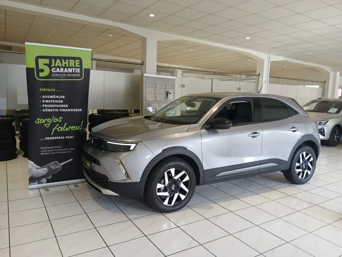 Opel Mokka 1.2T Sitzheizung,Parkpilot,DAB,USB,Tempomat Grau - 2