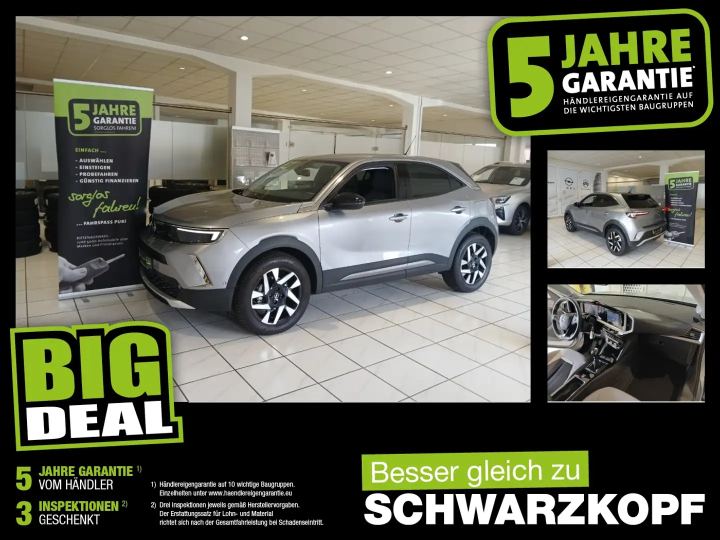 Opel Mokka 1.2T Sitzheizung,Parkpilot,DAB,USB,Tempomat Grigio - 1