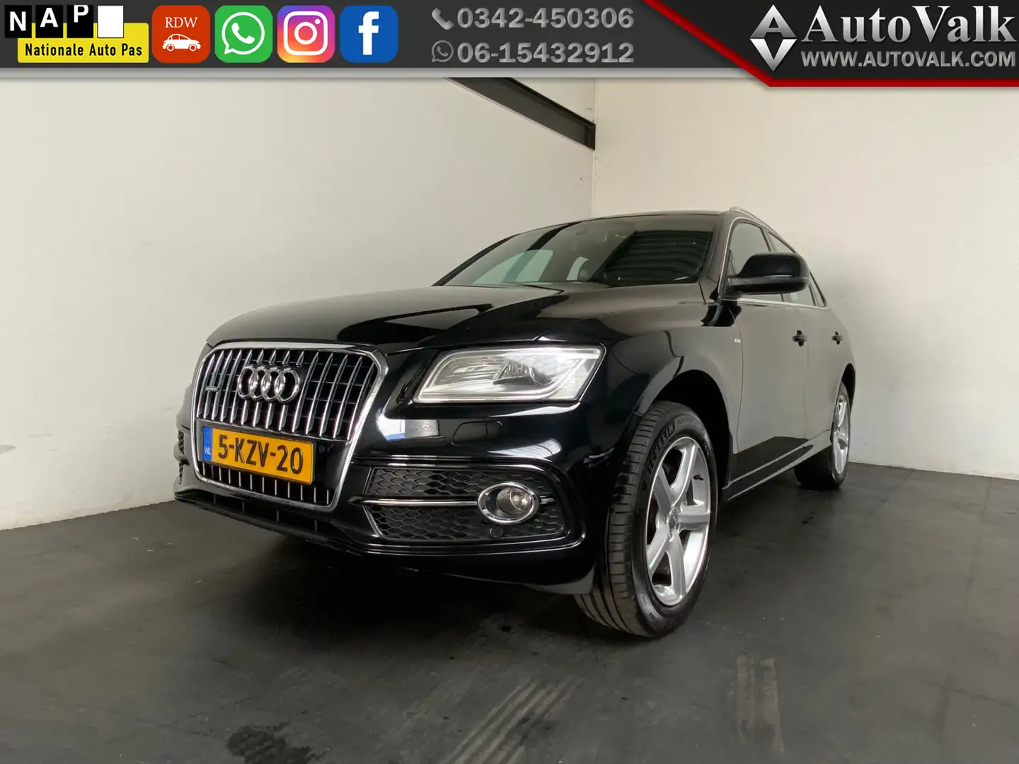Audi Q5 2.0 TFSI quattro Pro Line S Zwart - 1