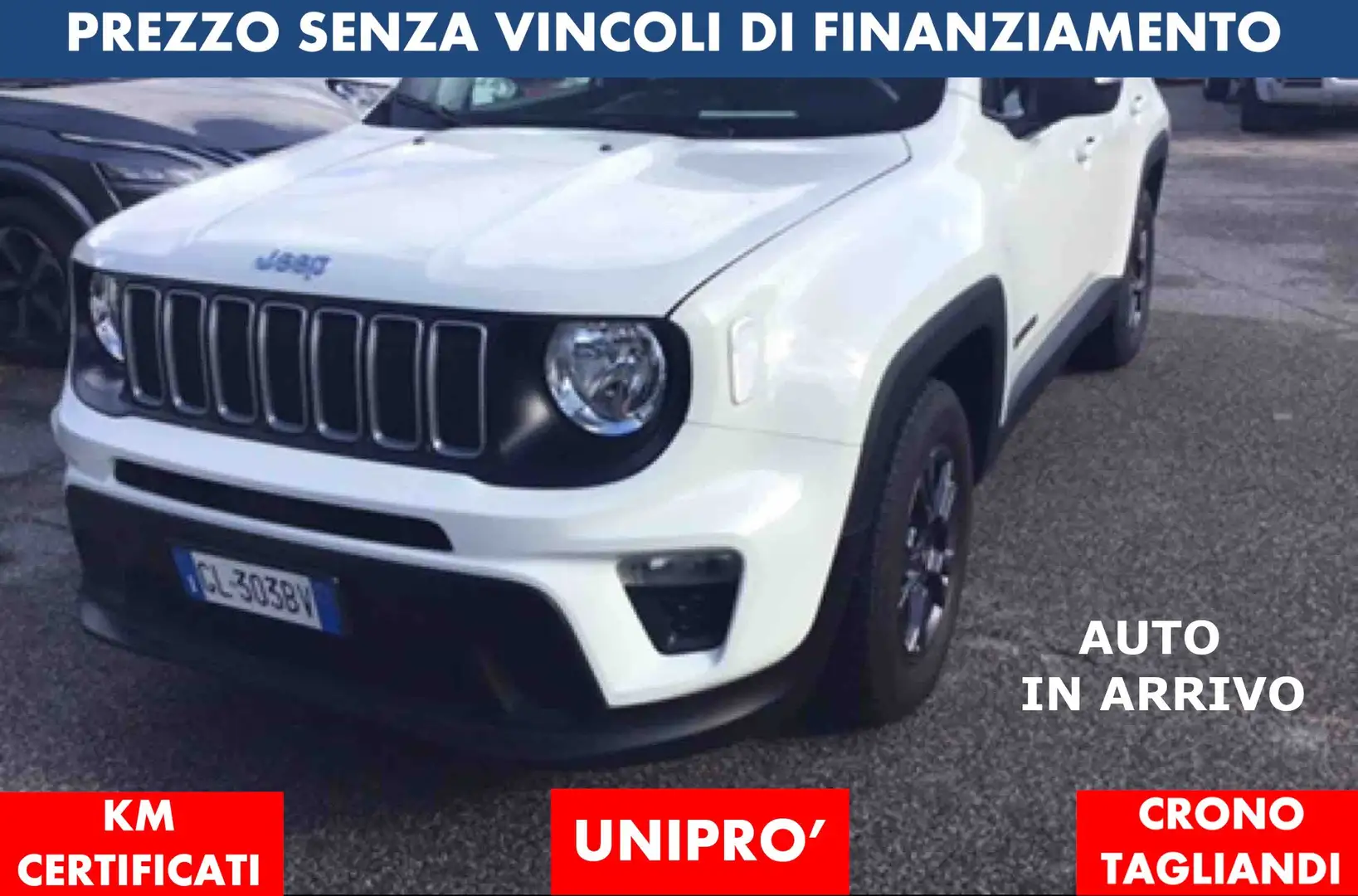 Jeep Renegade 1.0 120 CV *PREZZO VERO* CRONO TAGLIANDI UNIPRO - 1