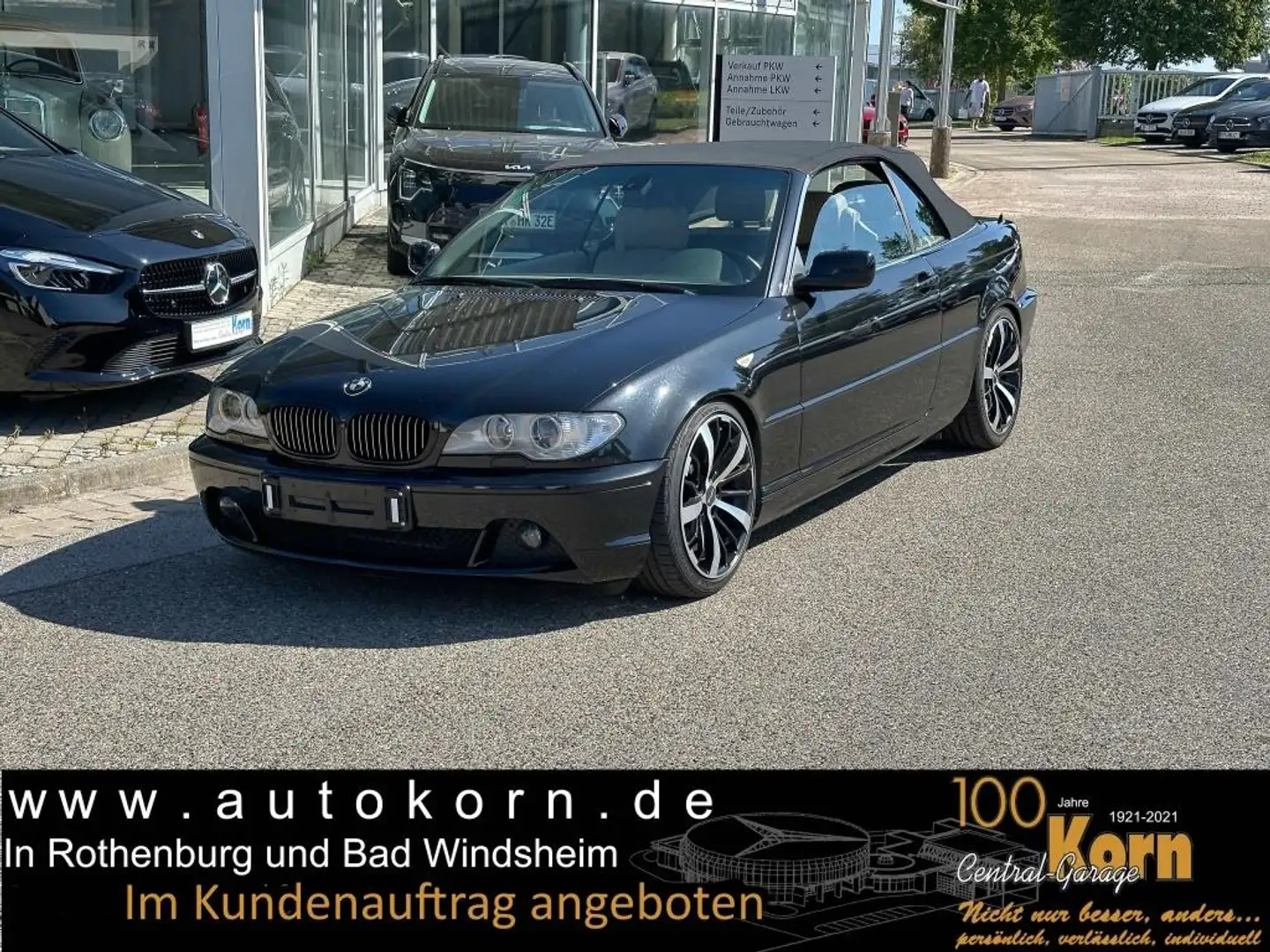 BMW 330 Ci Cabrio SoundSys Leder Xenon elSitz Navi Noir - 1