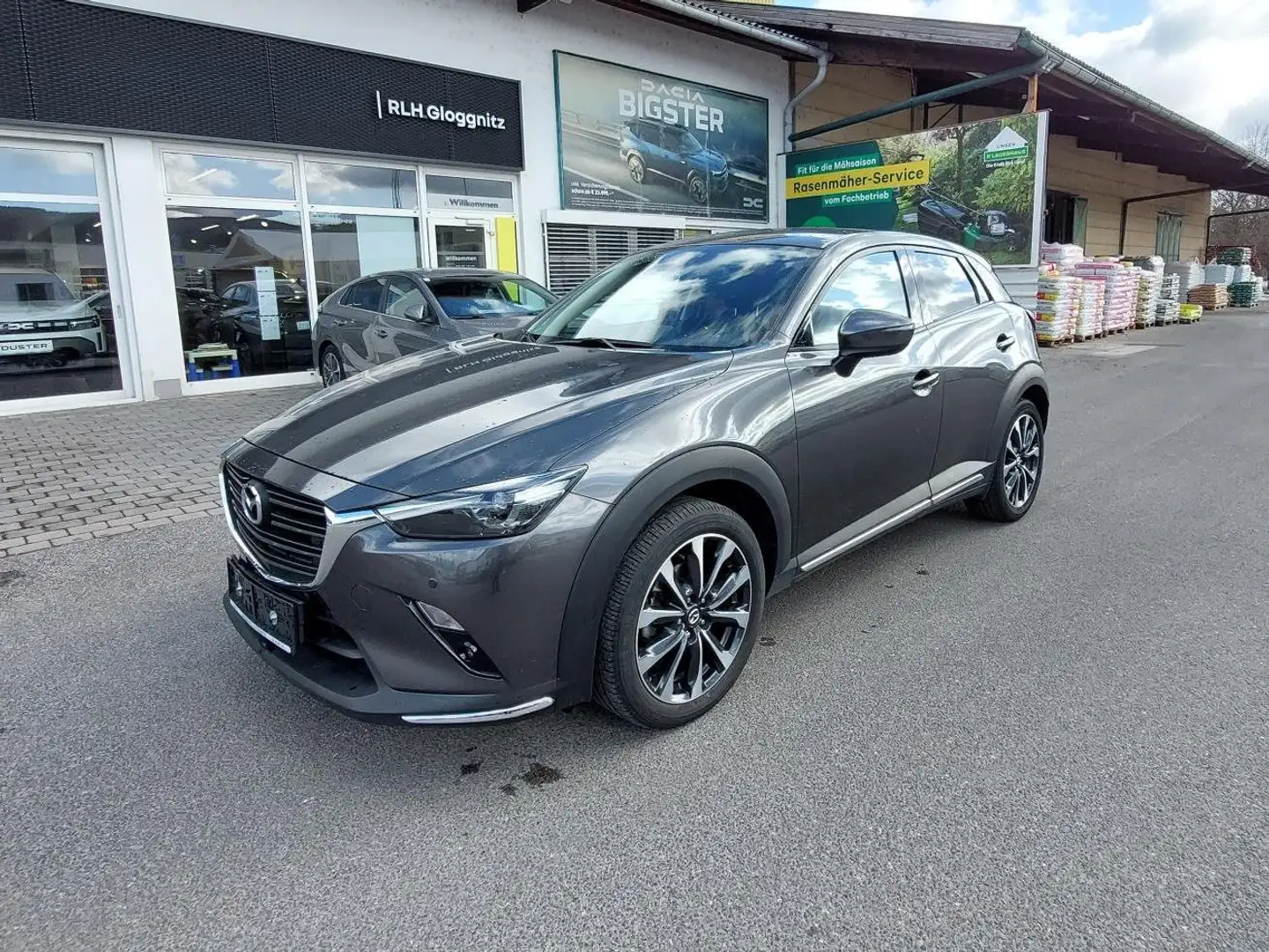 Mazda CX-3 Revolution mit Anhängevorrichtung abnehmbar Grau - 2