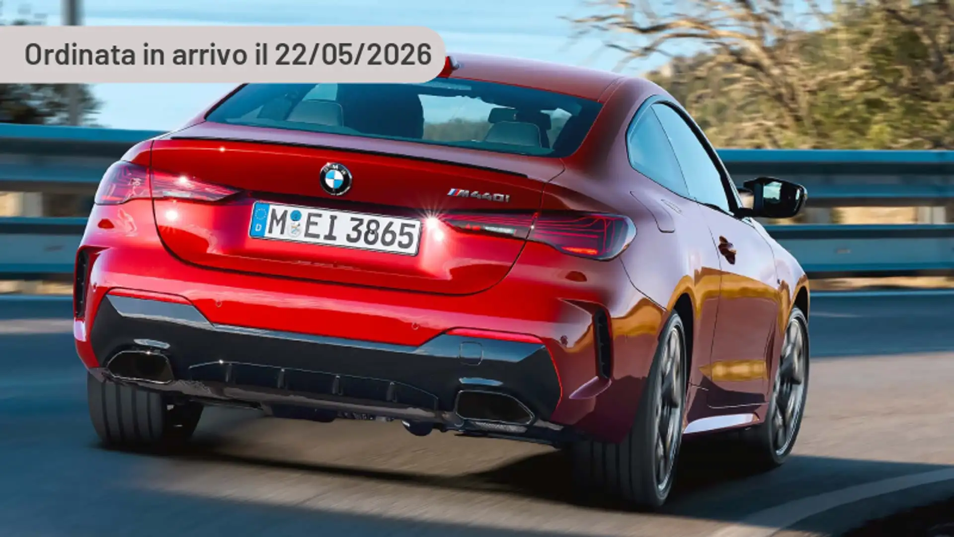 BMW 420 i Coupé Msport Argento - 1