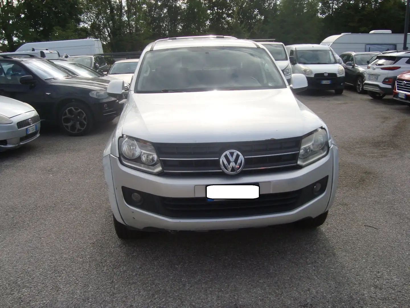 Volkswagen Amarok Amarok DC 2.0 bitdi Highline 4motion ins. Argent - 2