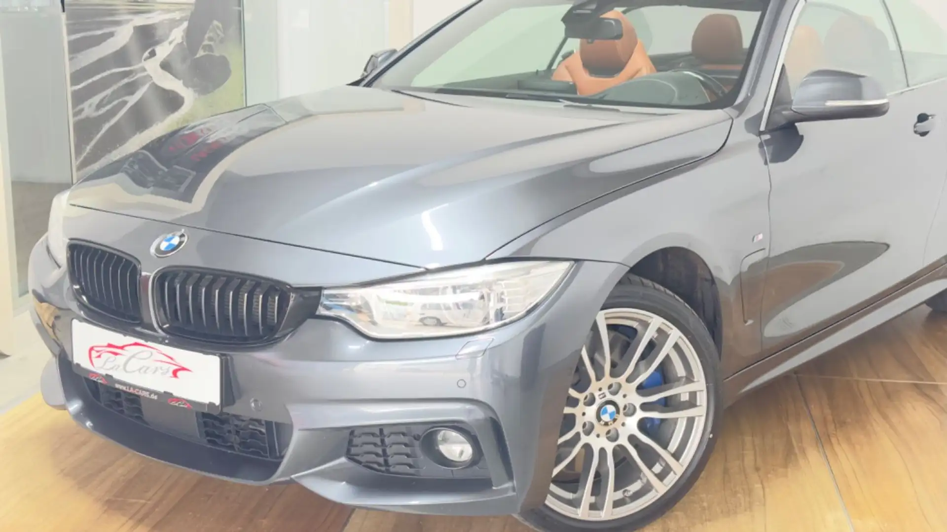 BMW 435 Baureihe 4 Cabrio 435 i xDrive M-Sportpaket Grau - 2