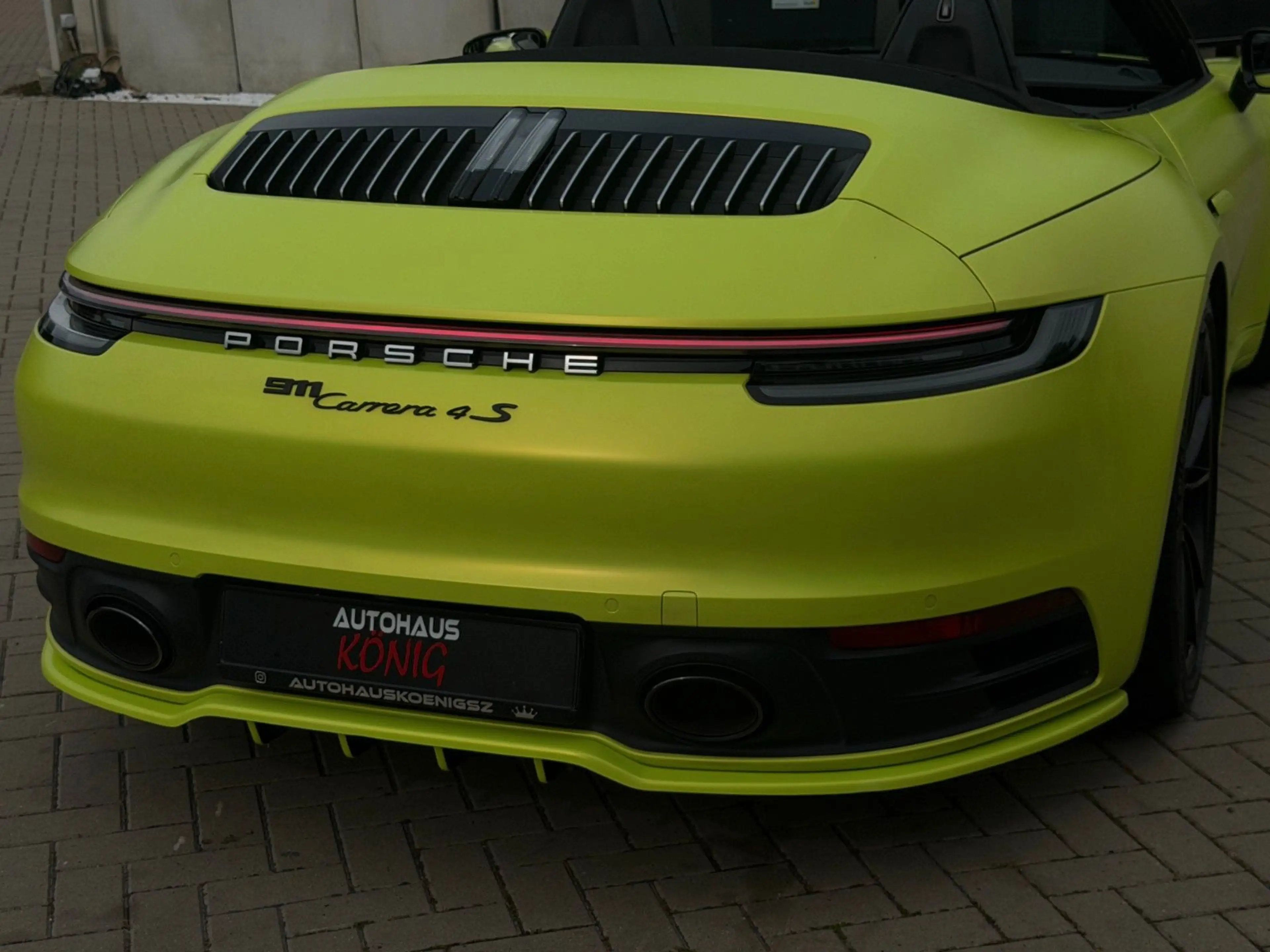 Porsche 992 Carrera 4 S Cabriolet Sport-Chrono*PASM*LIFT — photo 11
