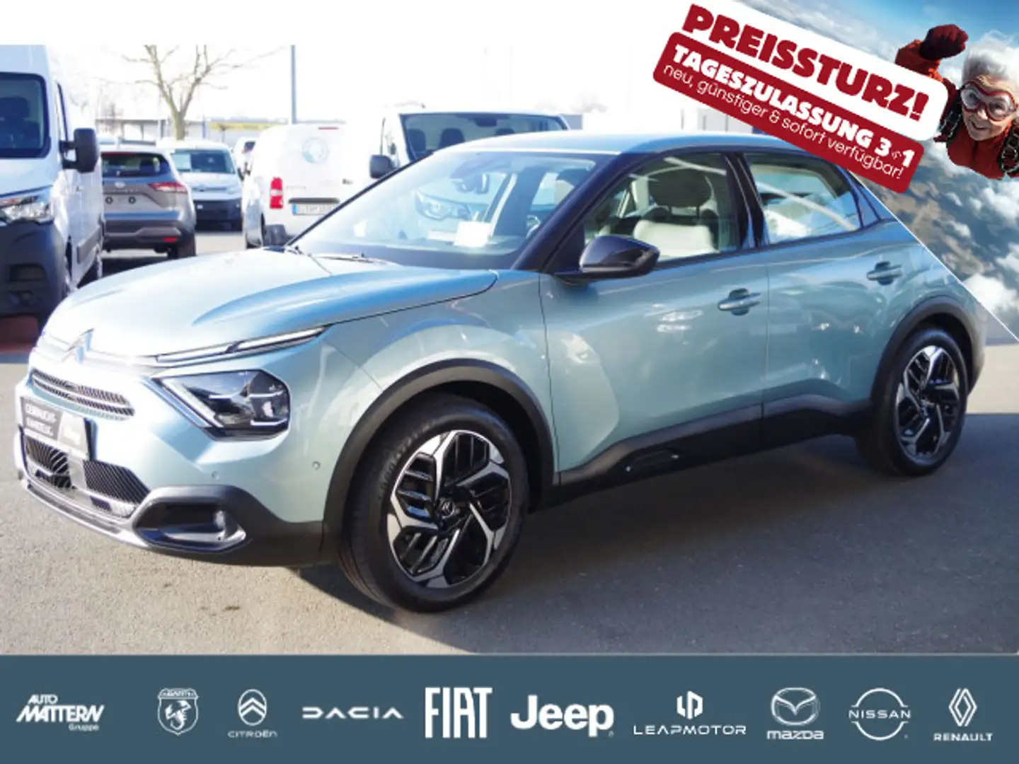 Citroen C4 Kamera|PDC|NAVI|SHZ|AC|LED|Bluetooth Blau - 1