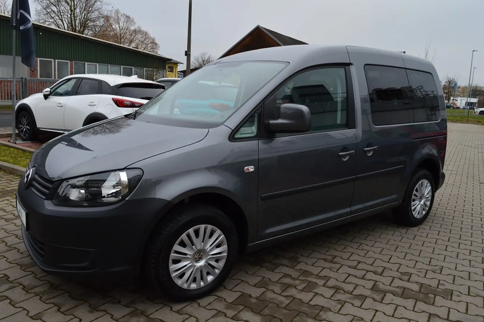 Volkswagen Caddy 1.2 TSI Trendline, Klimaautomatik, Sitzheizung, Ei Grau - 1