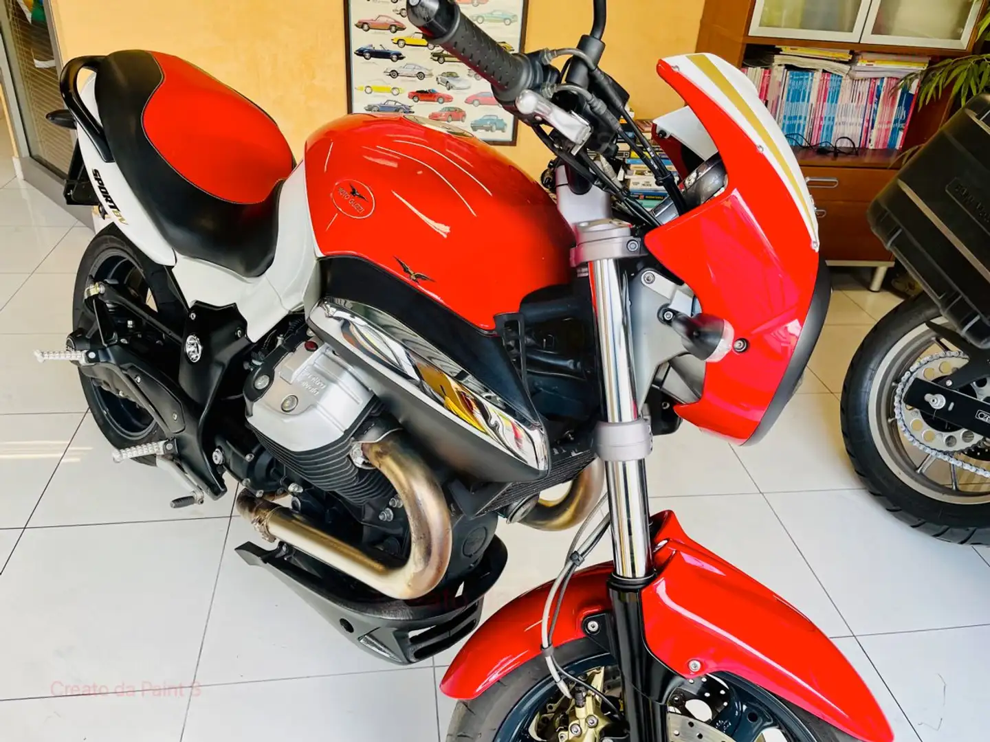 Moto Guzzi 1200 Sport CORSA Rouge - 2