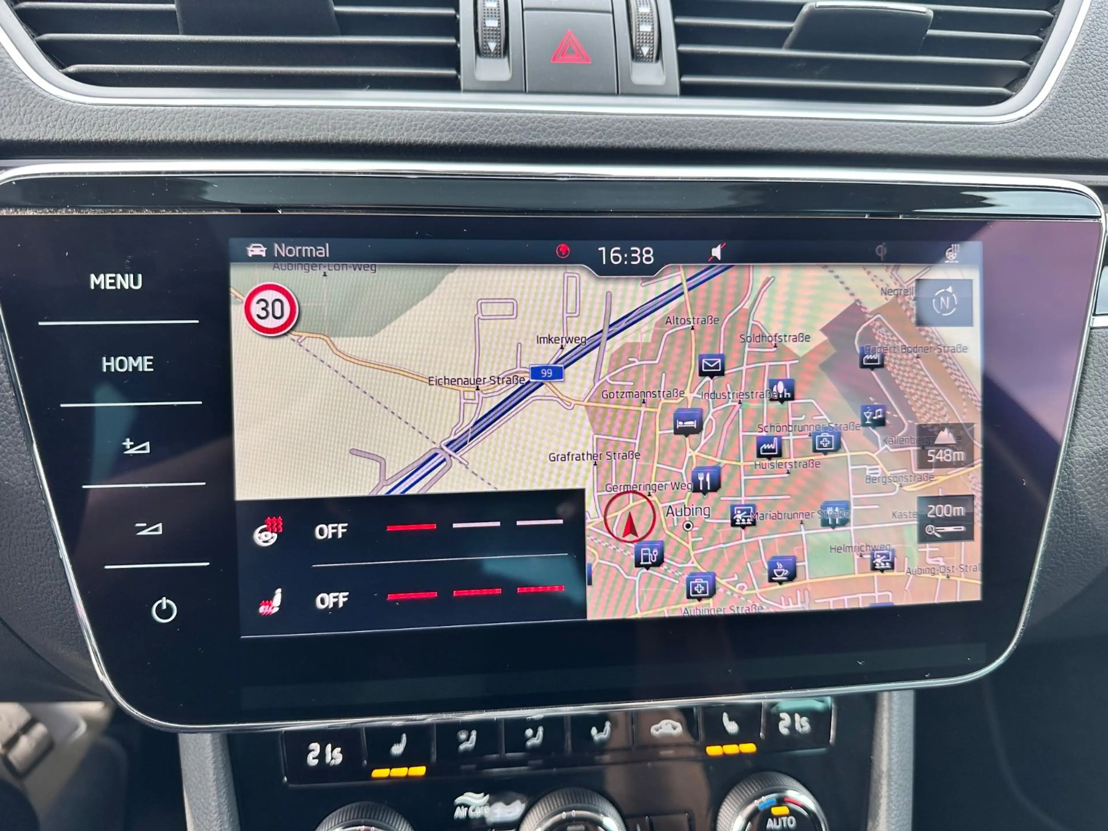 Skoda Superb Combi L&K 4x4 Navi Pano Leder SHZ v+h — photo 15