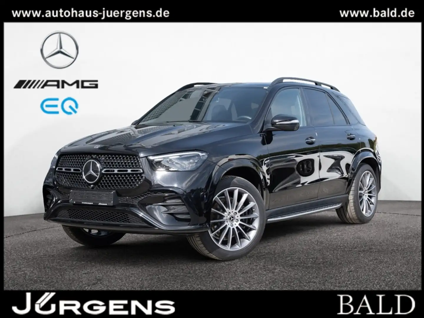 Mercedes-Benz GLE 300 d 4M AMG-Sport/Pano/HUD/Distr/Night/21' Schwarz - 2