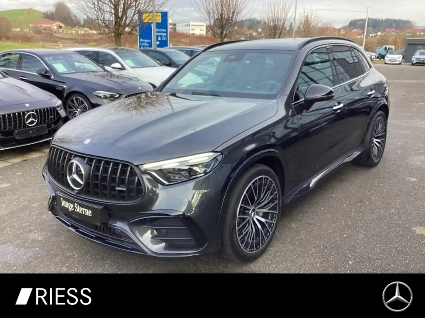 Mercedes-Benz GLC 43 AMG 4M Night Distr. 21 Zoll Navi Keyless Gris - 1