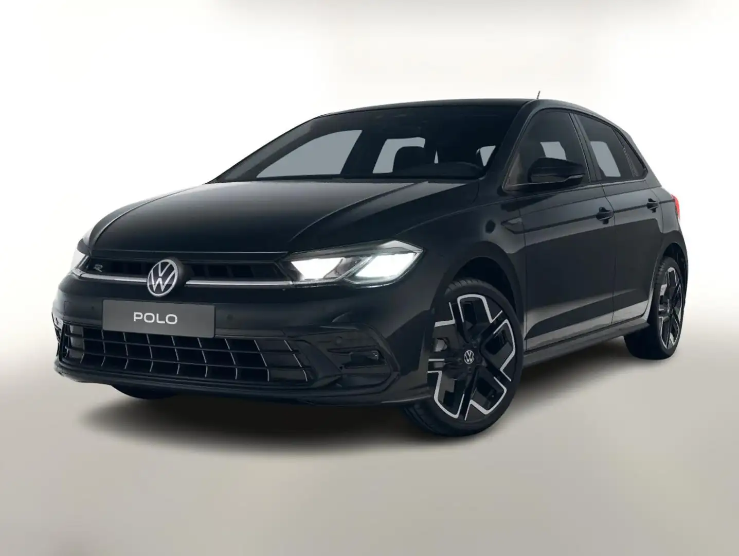 Volkswagen Polo R-Line Pano ParkA Kam PrivG SHZ Ready2D 17Z 85 ... Schwarz - 1