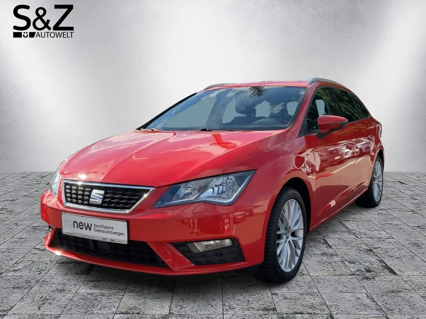 SEAT Leon ST Style TGi Erdgas Rot - 1