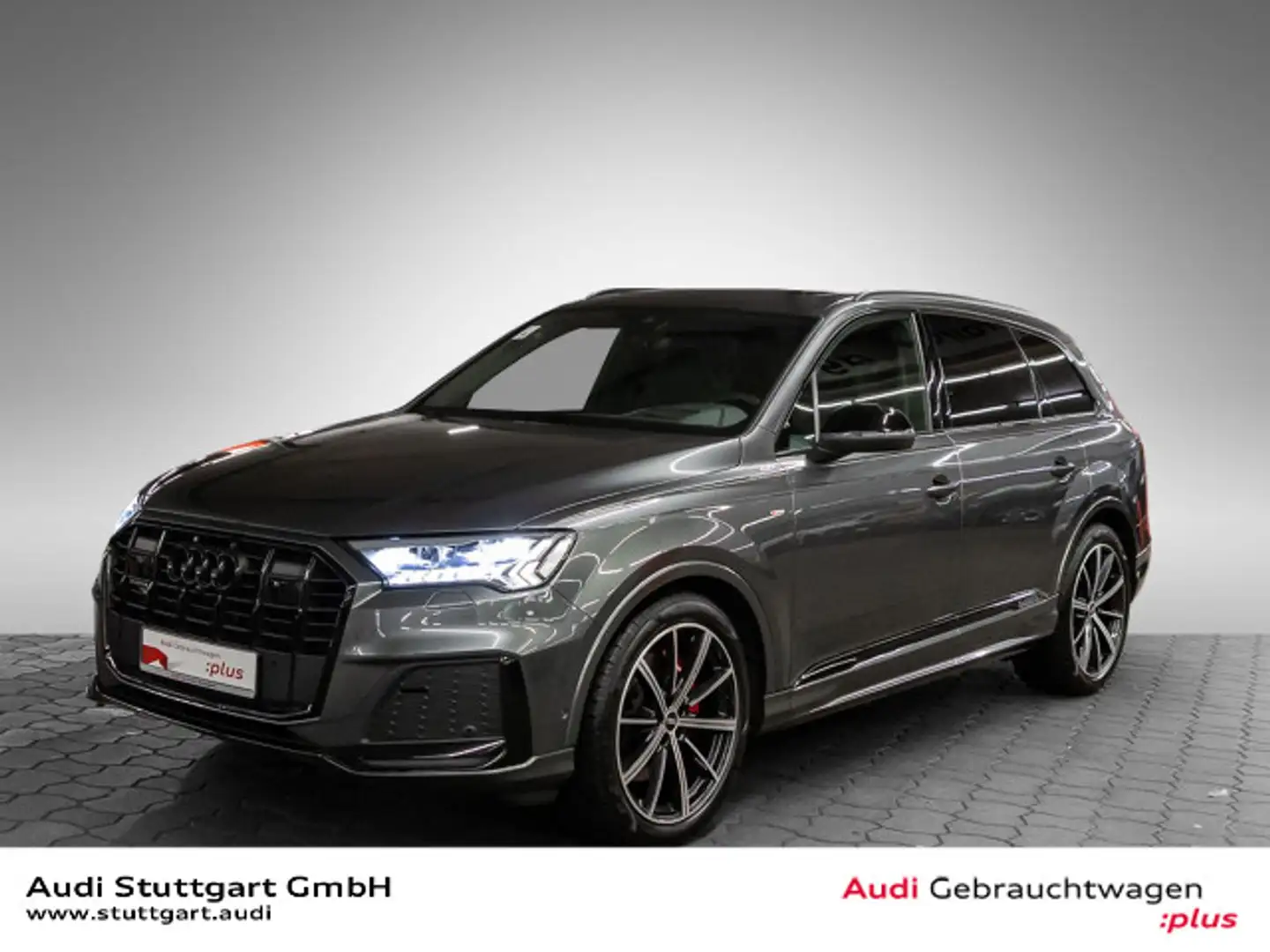 Audi Q7 50TDI quattro competition plus Laser Pano AHK Grau - 1