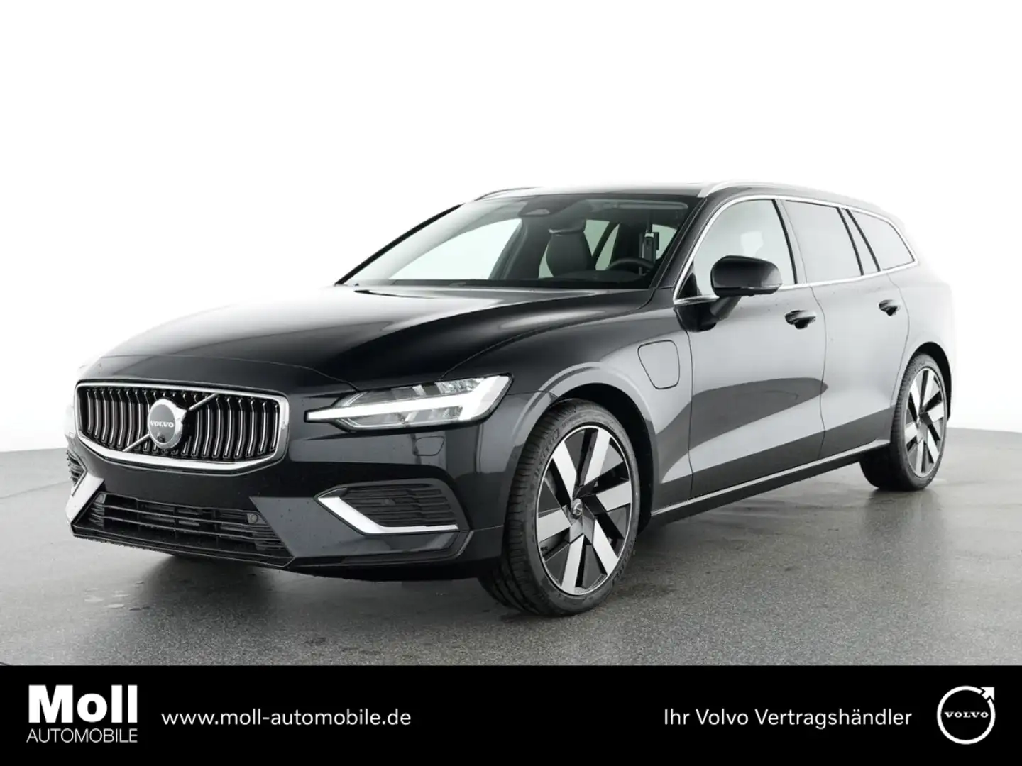 Volvo V60 Kombi Plus Bright Recharge Plug-In Hybrid AWD HUD Schwarz - 1