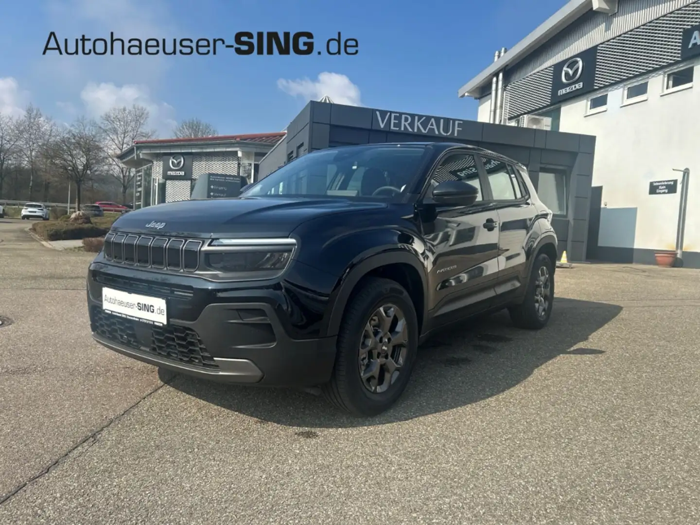 Jeep Avenger Longitude Automatik MHEV LED SHZ AC/AA Schwarz - 1
