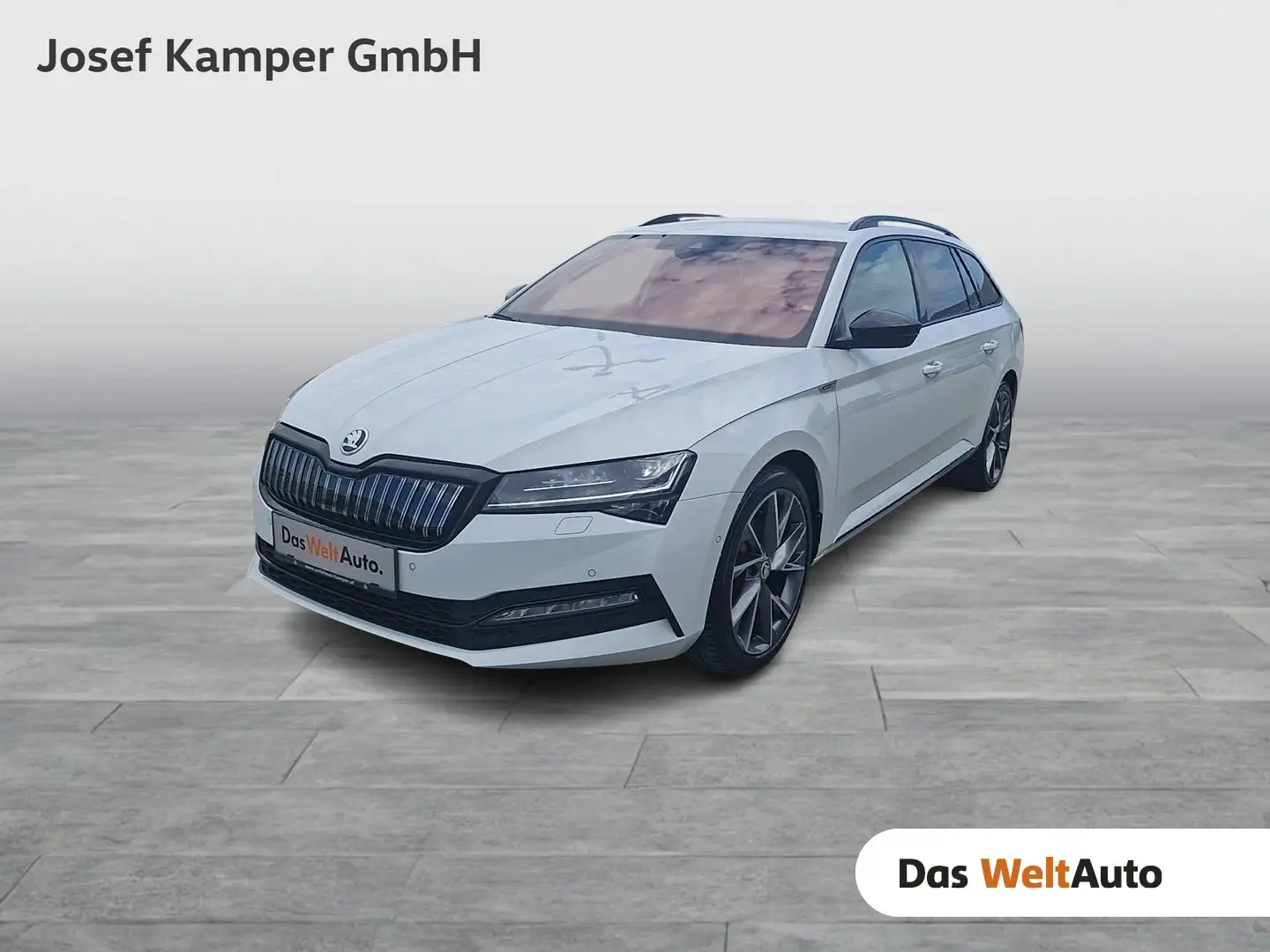 Skoda Superb iV SPORTLINE DSG Weiß - 1