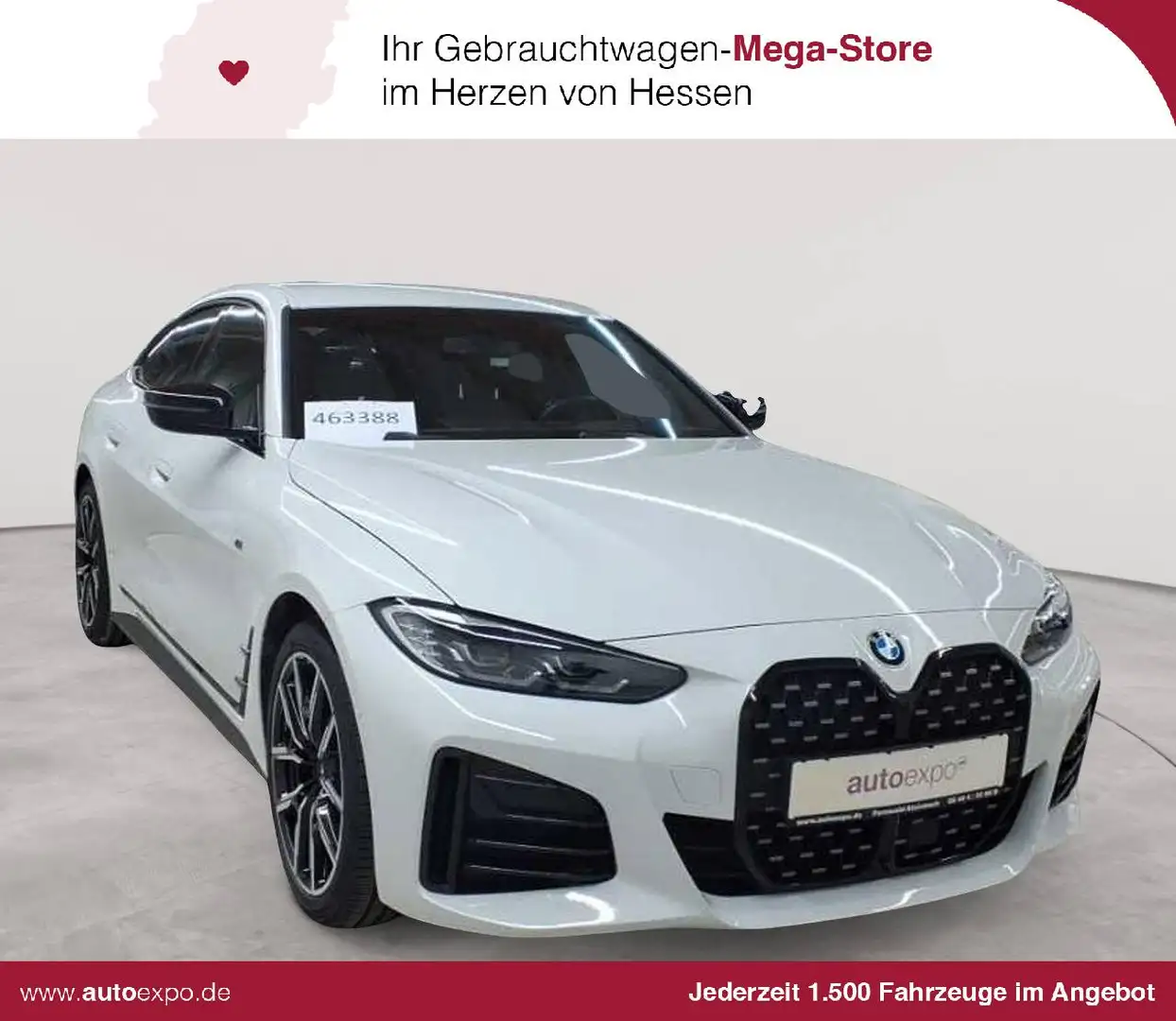 BMW 420 420d xDrive Gran Coupe M Sport Navi Curve Sthzg Weiß - 1