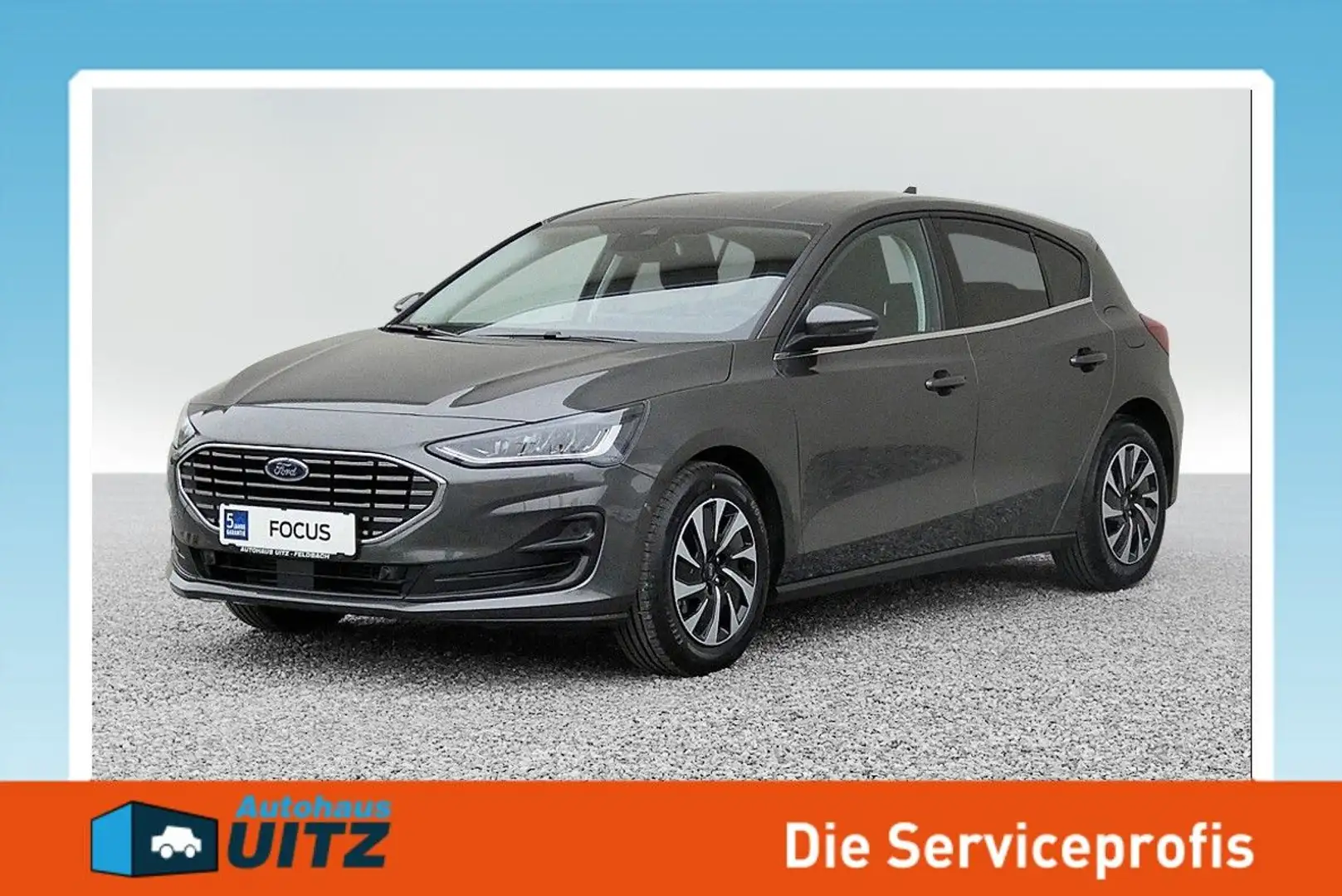 Ford Focus Titanium Edition +Navi+RKam+Winter+Facelif+ Grau - 1