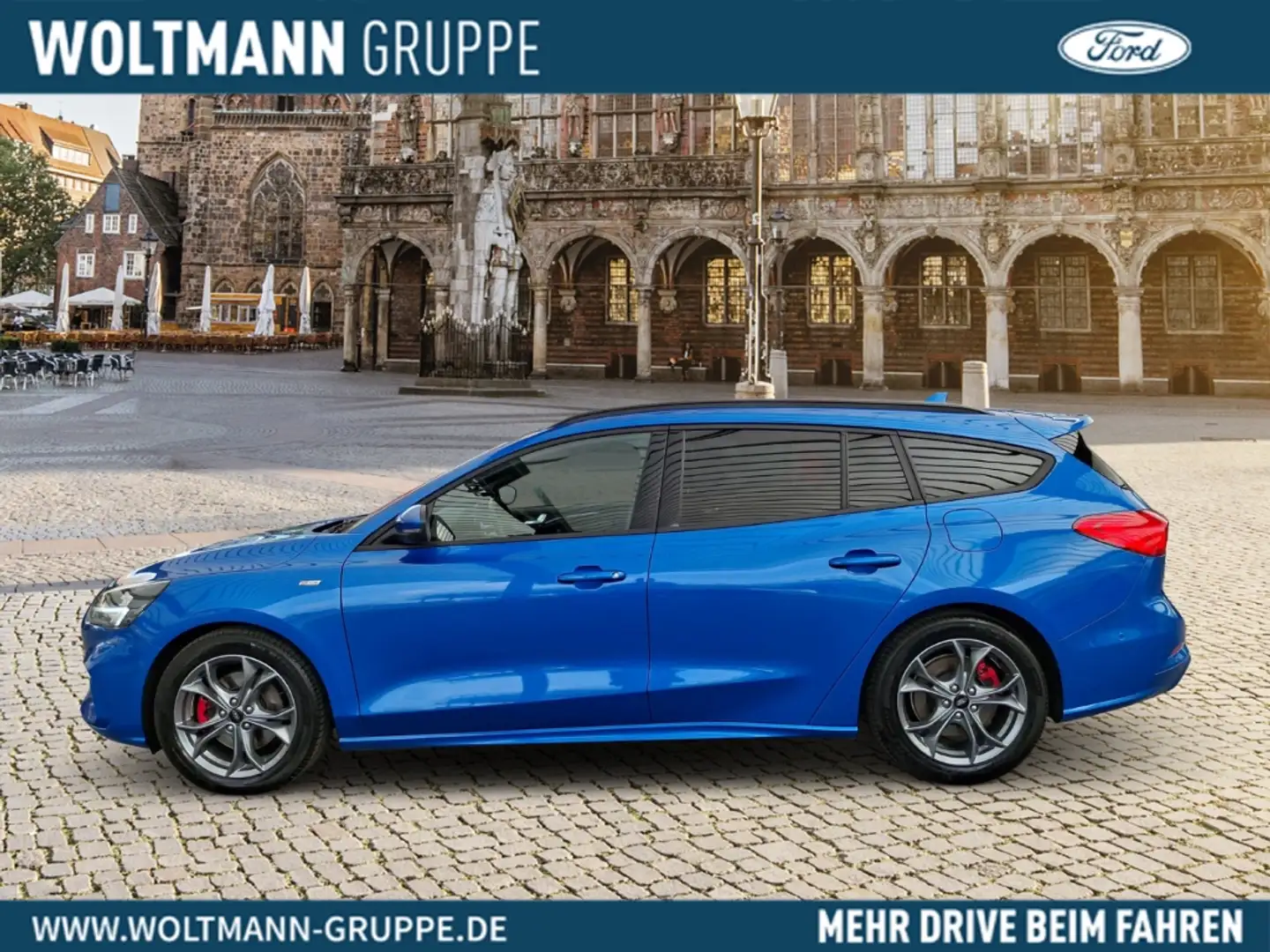 Ford Focus Turnier ST-Line X 2.0 EcoBlue EU6d-T Blau - 2