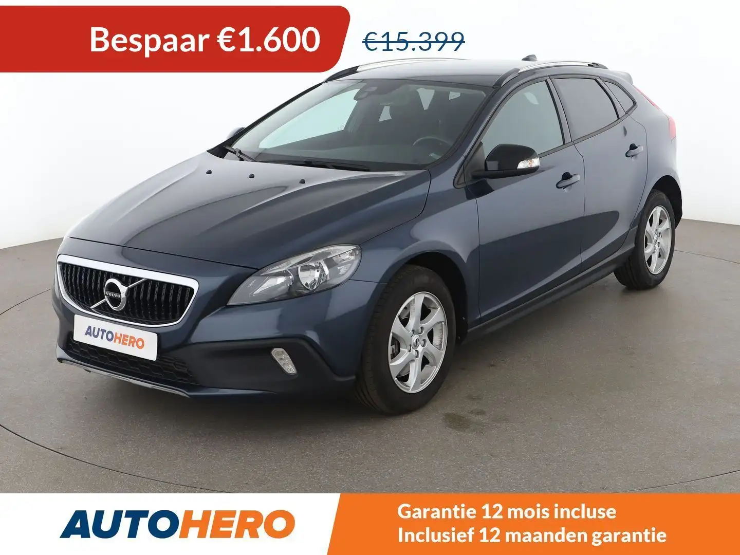 Volvo V40 Cross Country 2.0 T3 Blauw - 1