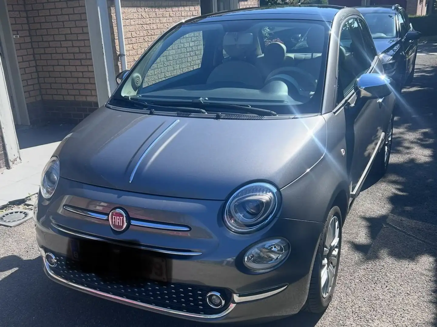 Fiat 500 500 1.2 8V Anniversario Grijs - 1