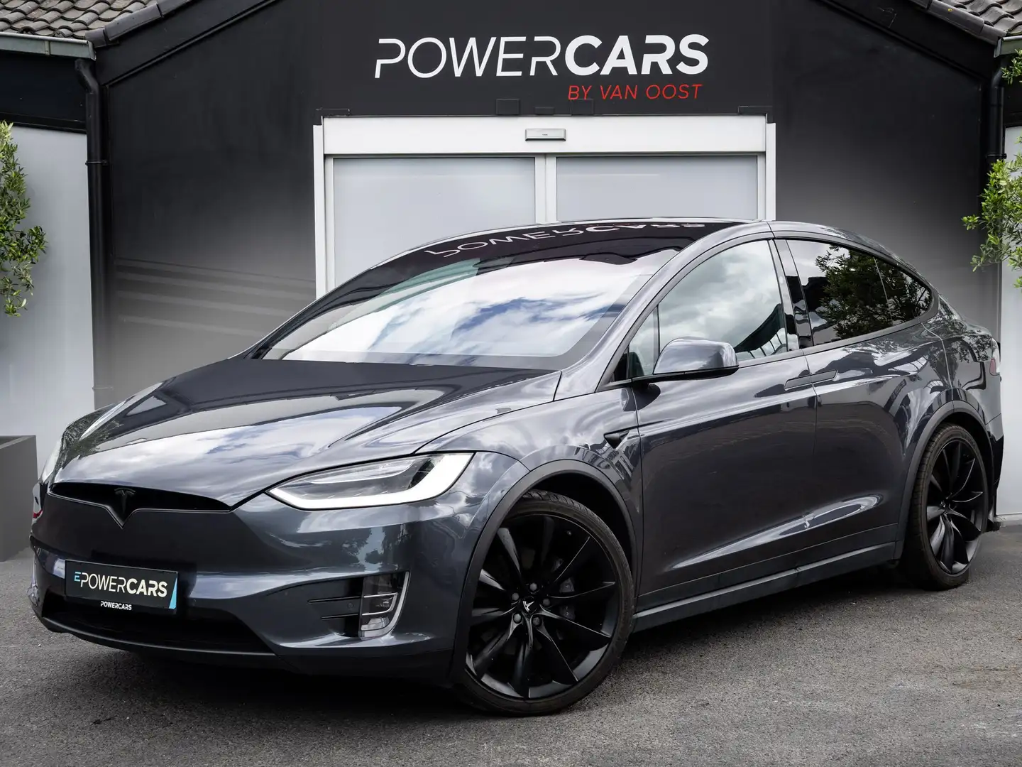 Tesla Model X P90 D | Camera | Autopilot | Pano | Keyless Argent - 1