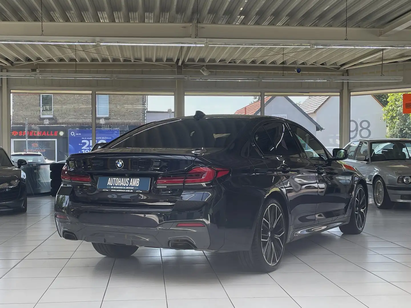 BMW 540 540i M Sport Laser HeadUp 360°Kamera S-Dach ACC Noir - 2