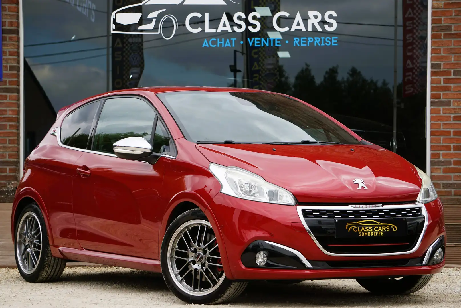 Peugeot 208 1.6 GTi CARNET 1ere MAIN NAVI CAM GARANTI 12 MOIS Rood - 2