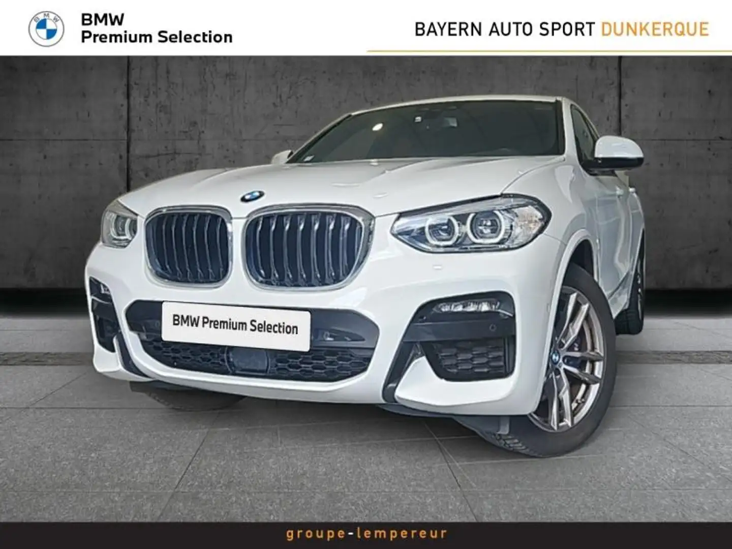 BMW X4 xDrive30d 286ch M Sport Weiß - 1