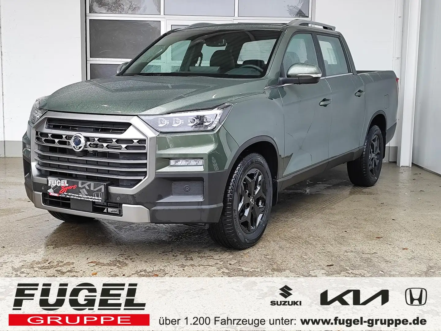 SsangYong Musso Grand 2.2 D 6AT 4WD Blackline Navi|Sitzbelüft.|RFK Verde - 1