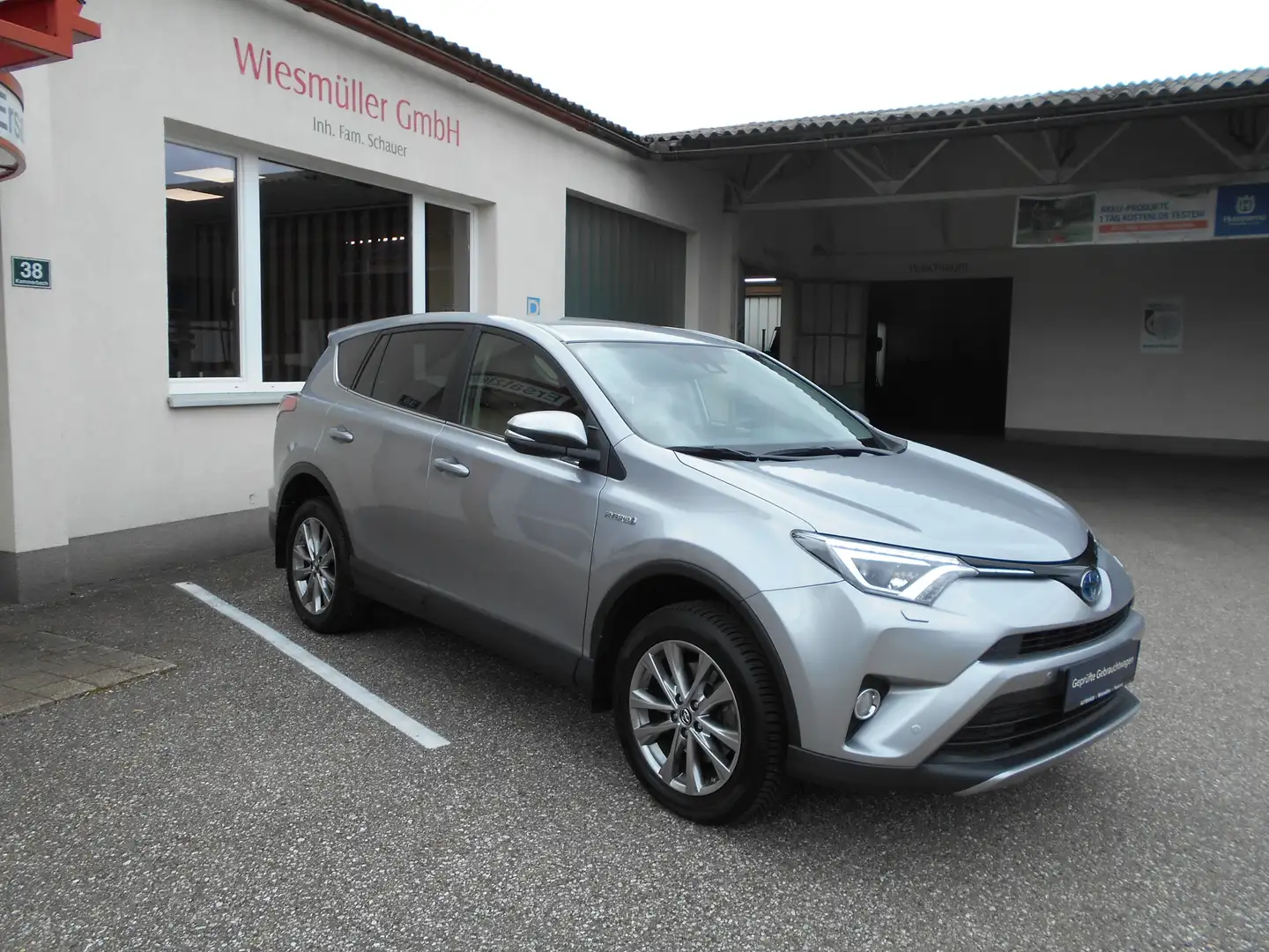 Toyota RAV 4 RAV 4 2.5 Hybrid Lounge 4 WD Automatik Silber - 1