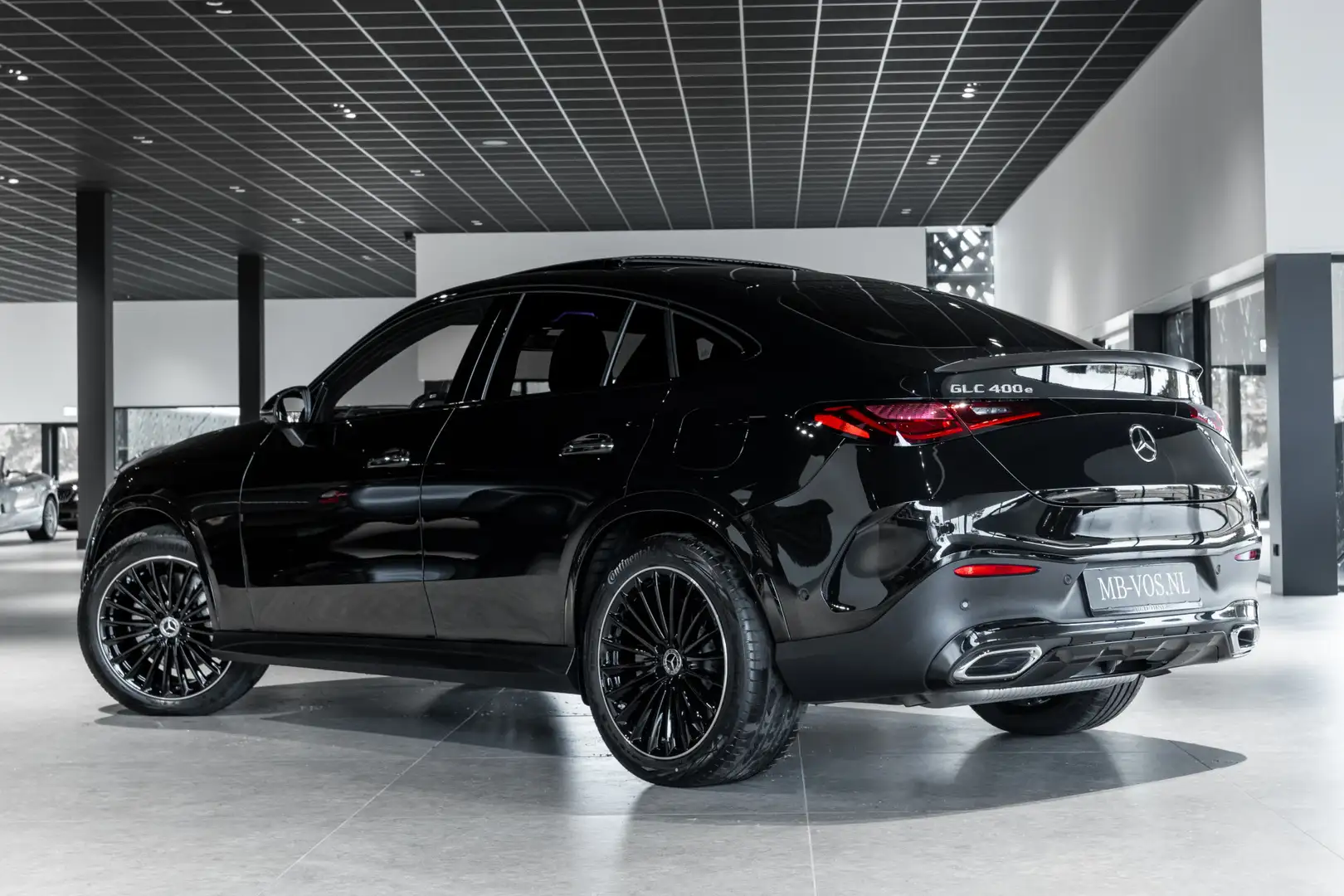 Mercedes-Benz GLC 400 Coupé 400e 4-M AMG Night|Achterassturing|Luchtveri Noir - 2