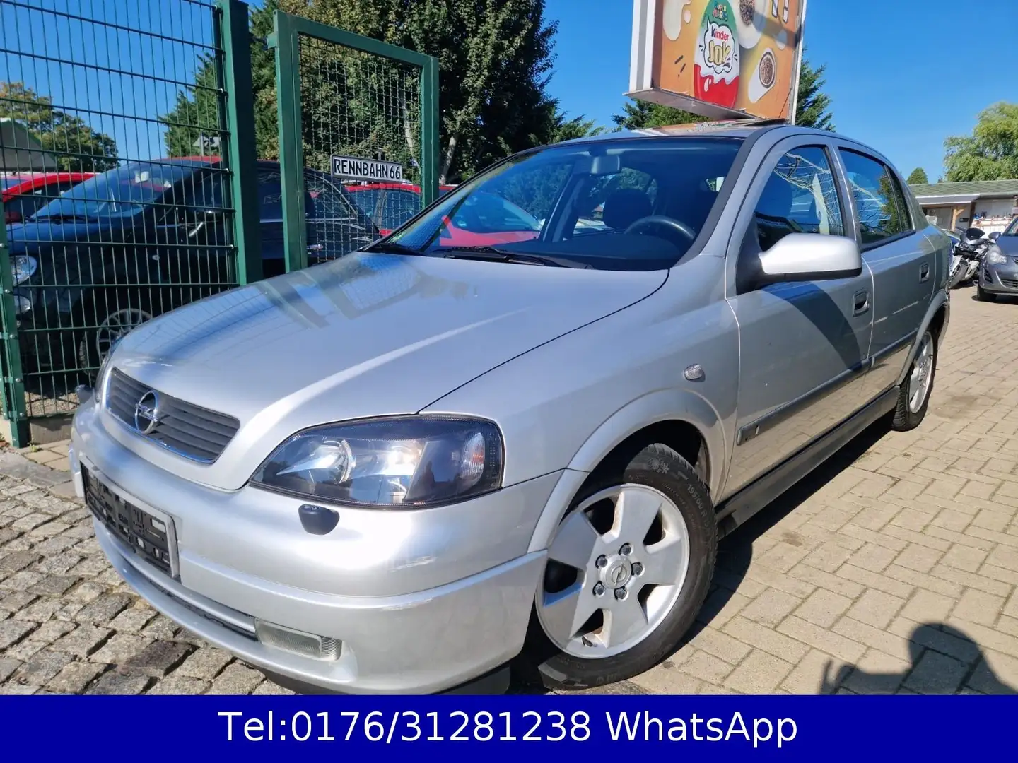 Opel Astra 1.8 16V !! Automatik-Klima !! Tüv-NEU Silber - 2