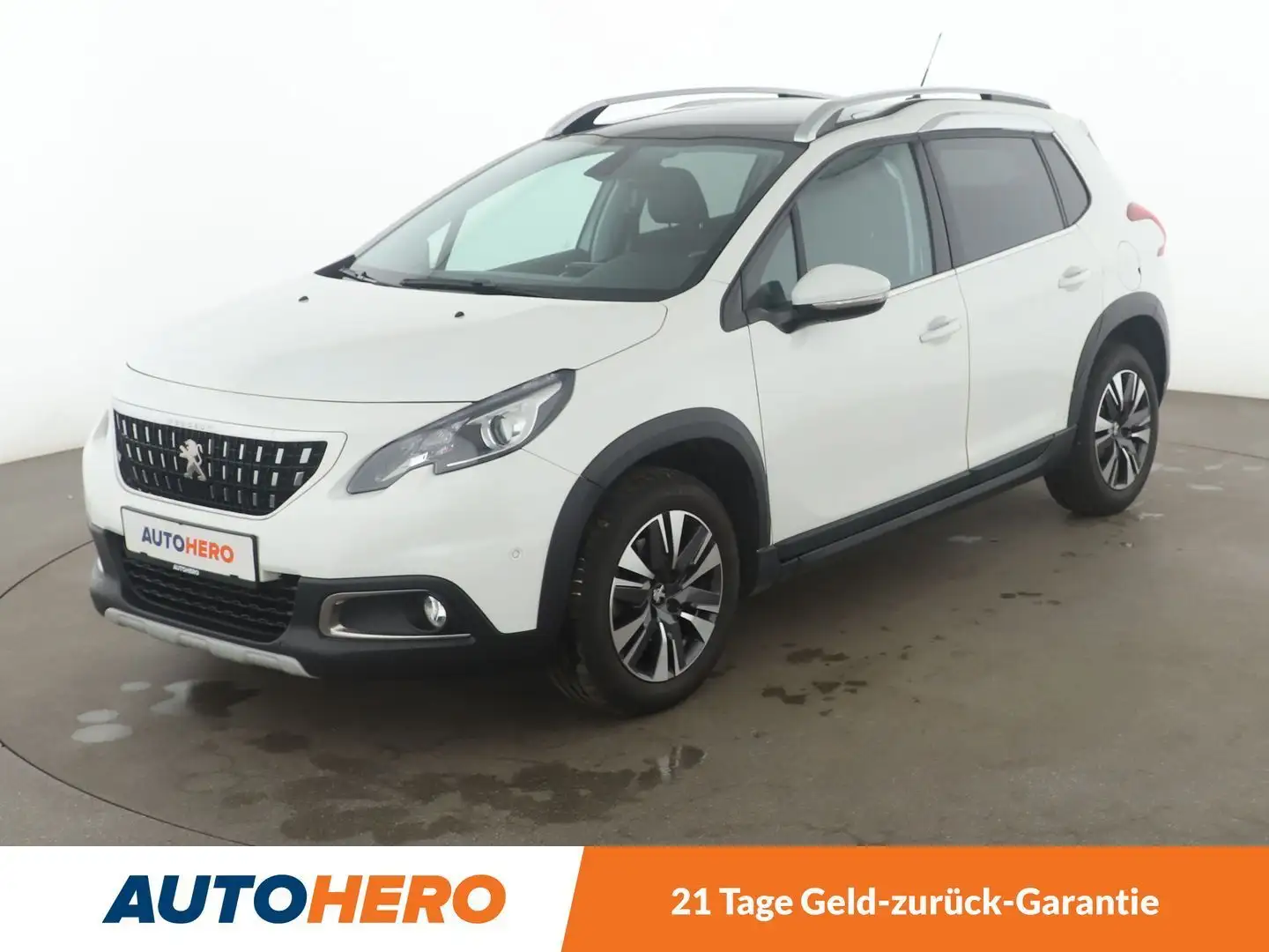 Peugeot 2008 1.2 PureTech Allure Aut*NAVI*TEMPO*PDC*SHZ*KLIMA* Weiß - 1