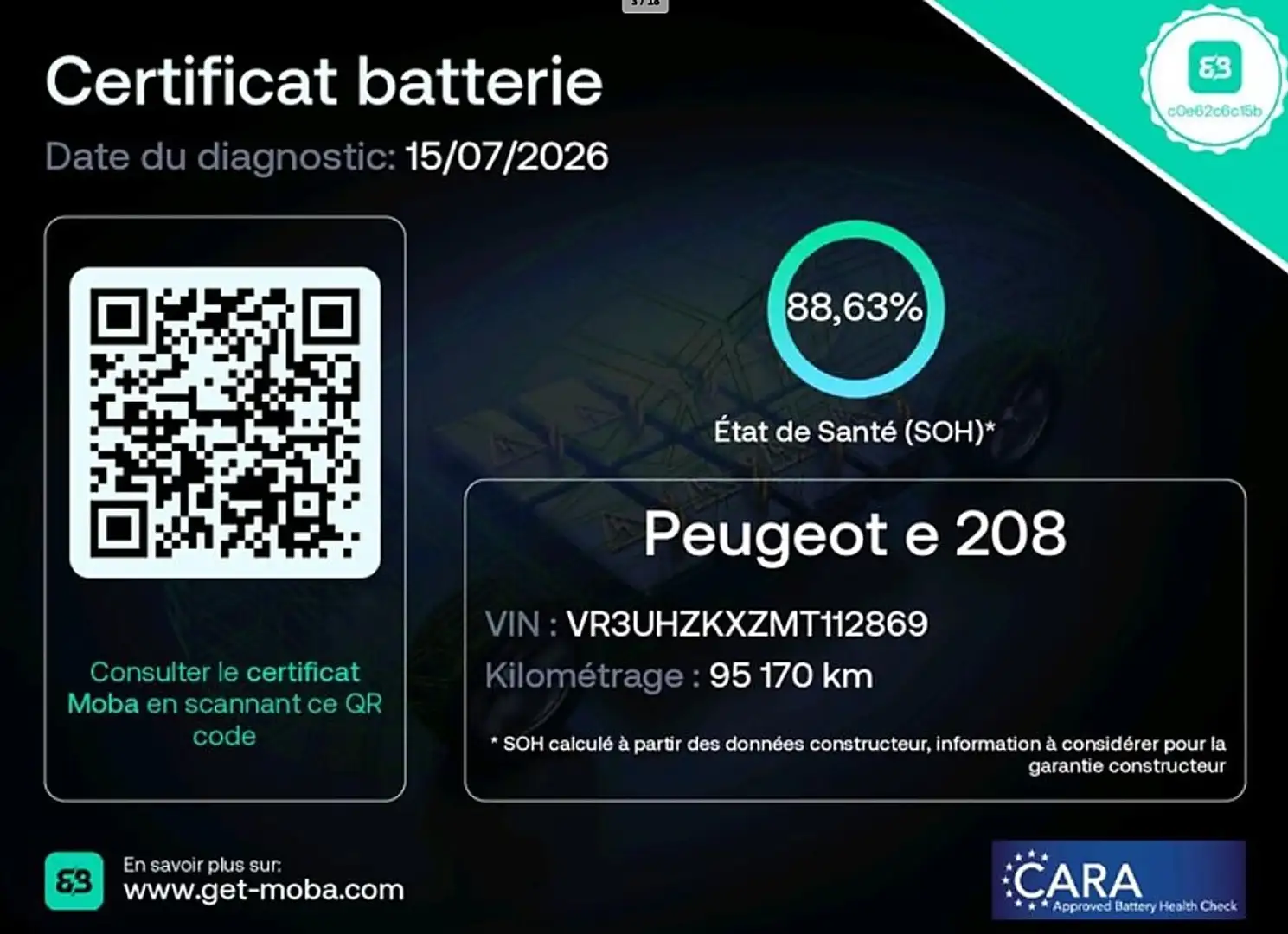 Peugeot e-208 50kWh Business "NAVI" Weiß - 2