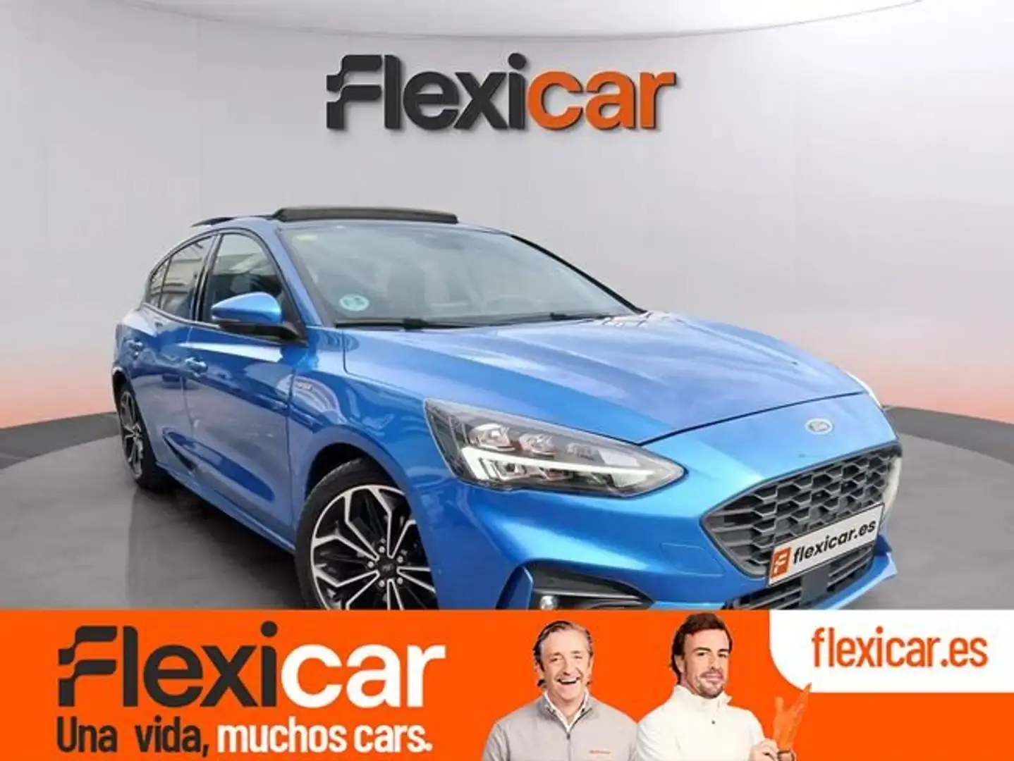 Ford Focus 1.0 Ecoboost ST Line Aut. 125 Bleu - 1