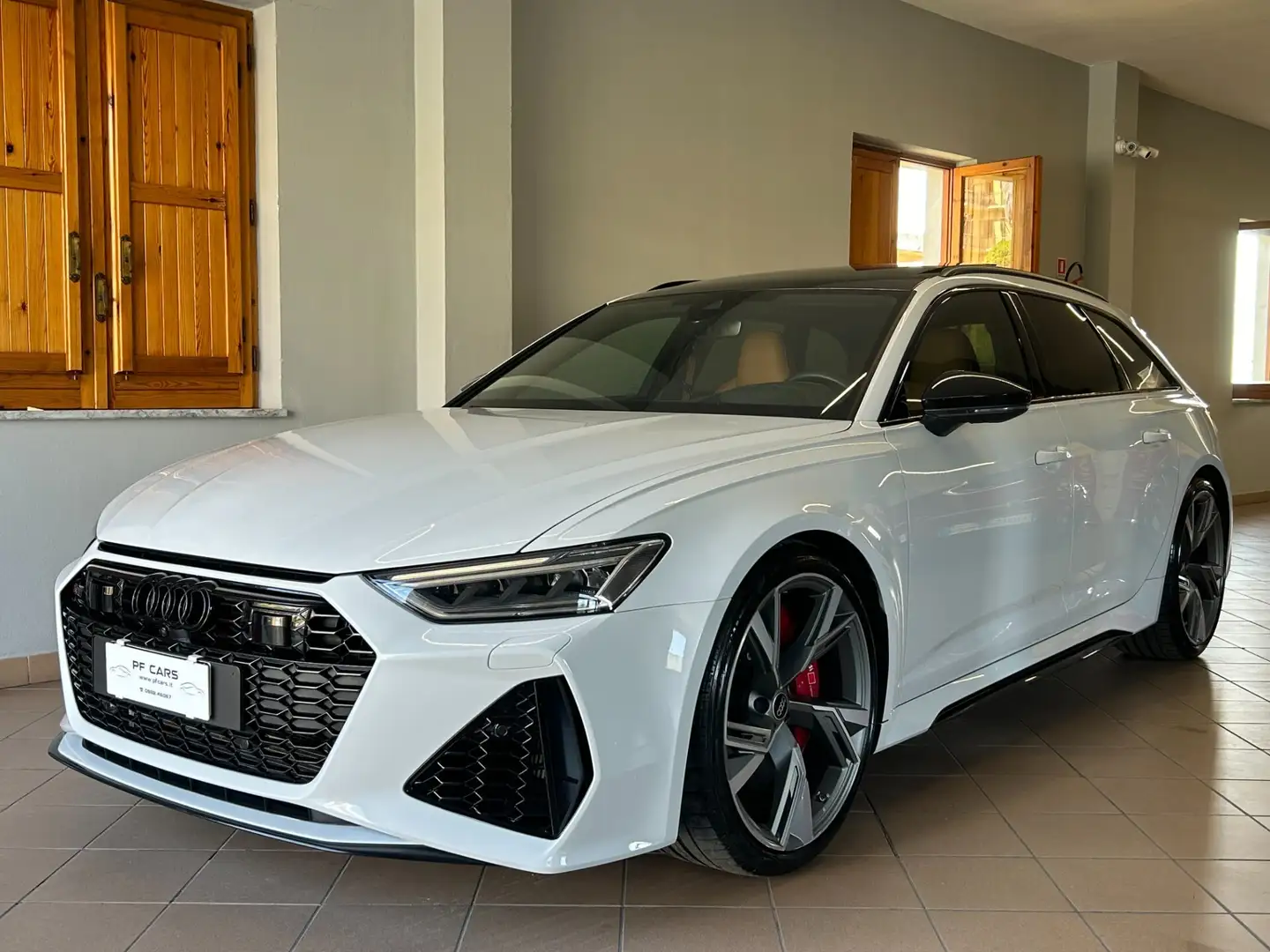 Audi A6 RS 6 Avant 4.0 TFSI V8 quattro tiptronic Bianco - 1