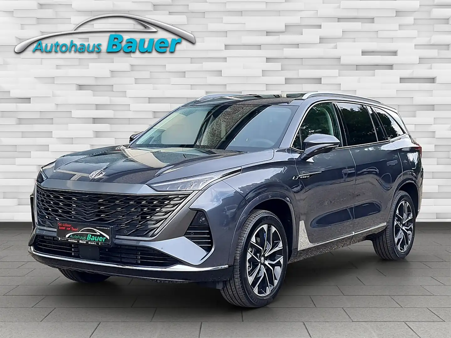 MG MGS9 1,5 PHEV Luxury Grau - 1