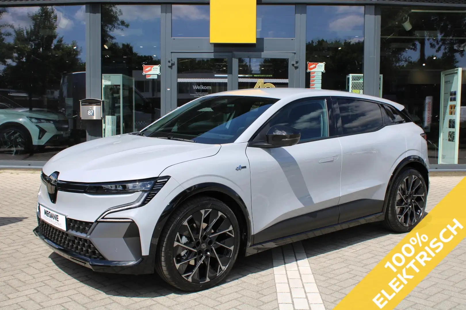 Renault Megane E-Tech Comfort range esprit alpine 220 PK | Pack driving Grijs - 1