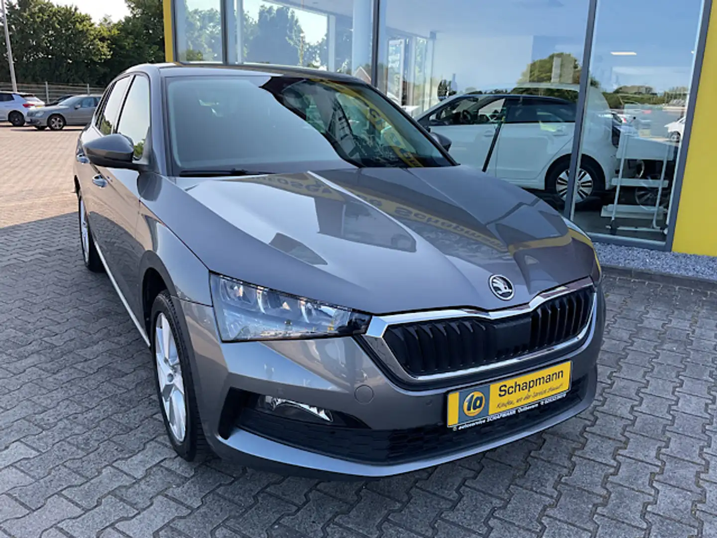 Skoda Scala Scala 1.0 TSI Ambition *CAM*NAVI*2xPDC*Virtuell* Gris - 2